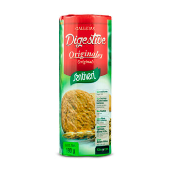 GALLETAS DIGESTIVE ORIGINALES 190g - SANTIVERI GALLETAS DIGESTIVE ORIGINALES 190g - SANTIVERI
